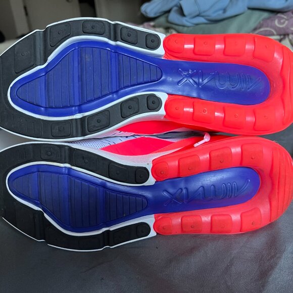 Nike Women\'s Air Max 270 Ultramarine & Solar Red sz 11.5/10 main image 6